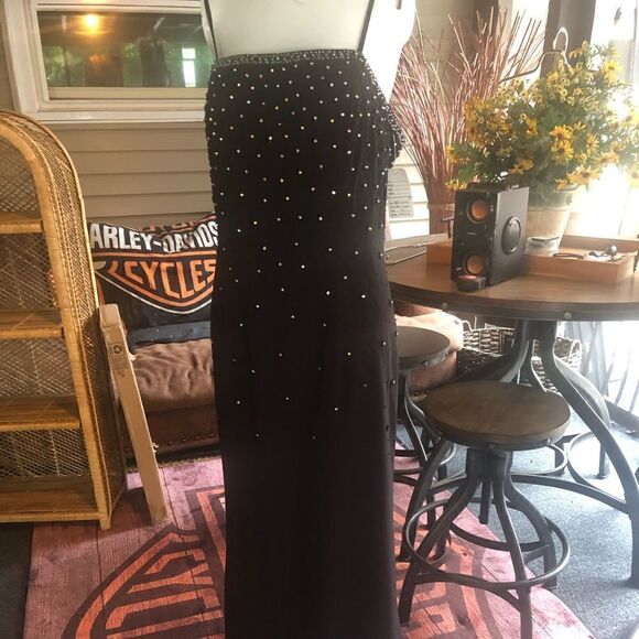 🔥 Cassandra Stone Beautiful black mermaid tale with sequins dress. - Picture 2 of 13